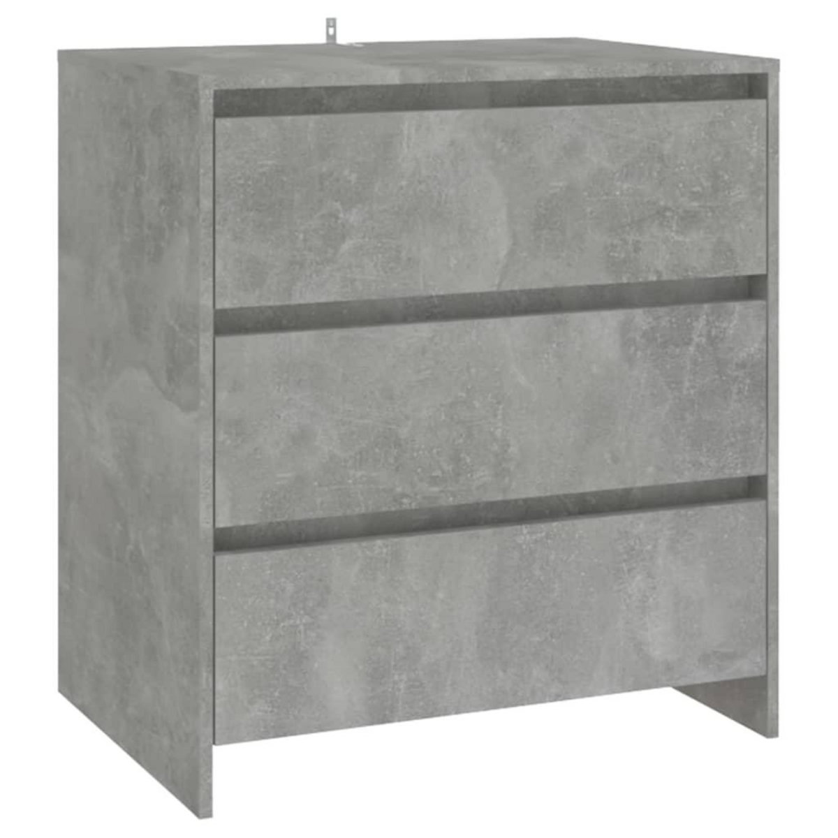 VIDAXL Buffet Gris beton 70x41x75 cm Bois d'ingenierie