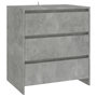 Voir la diapositive 2 : VIDAXL Buffet Gris beton 70x41x75 cm Bois d'ingenierie