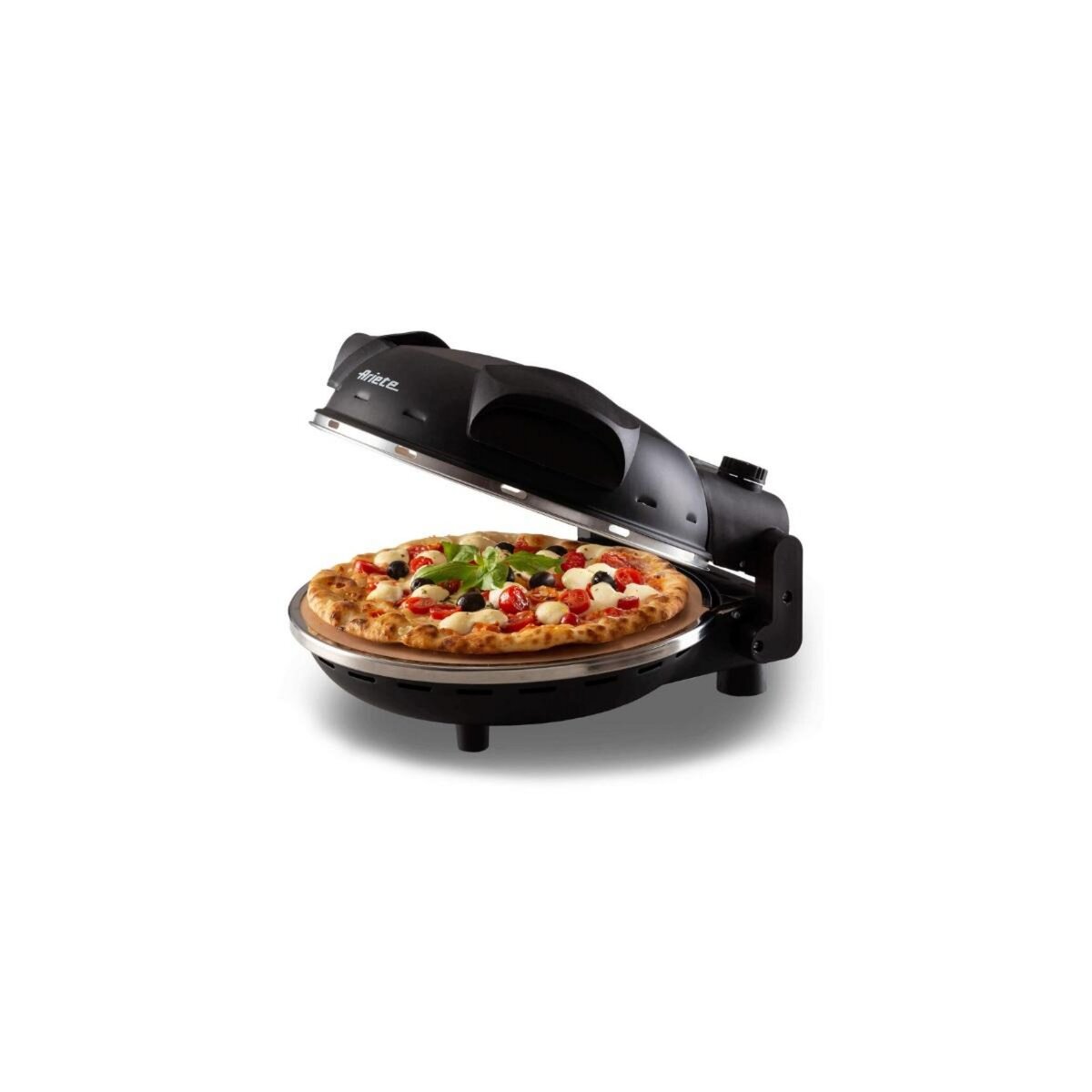ARIETE Four à pizza 1200w noir - 917NOIR