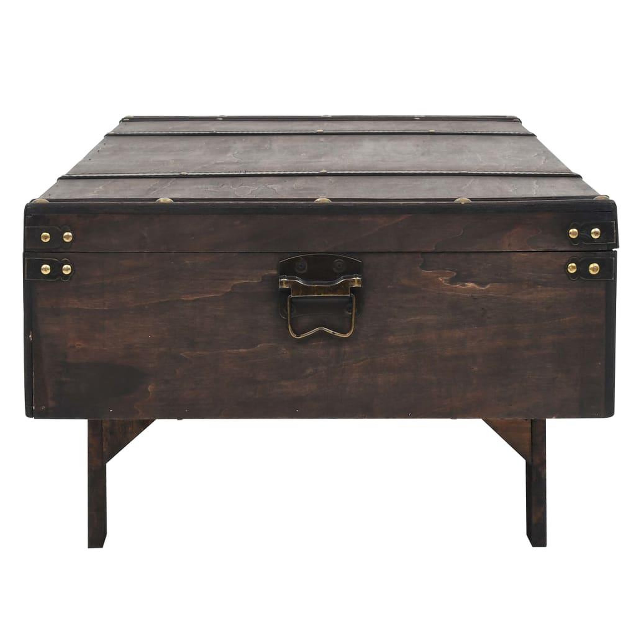 Voir la diapositive 5 : VIDAXL Table basse contreplaque style vintage 120x55x35 cm
