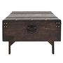 Voir la diapositive 5 : VIDAXL Table basse contreplaque style vintage 120x55x35 cm