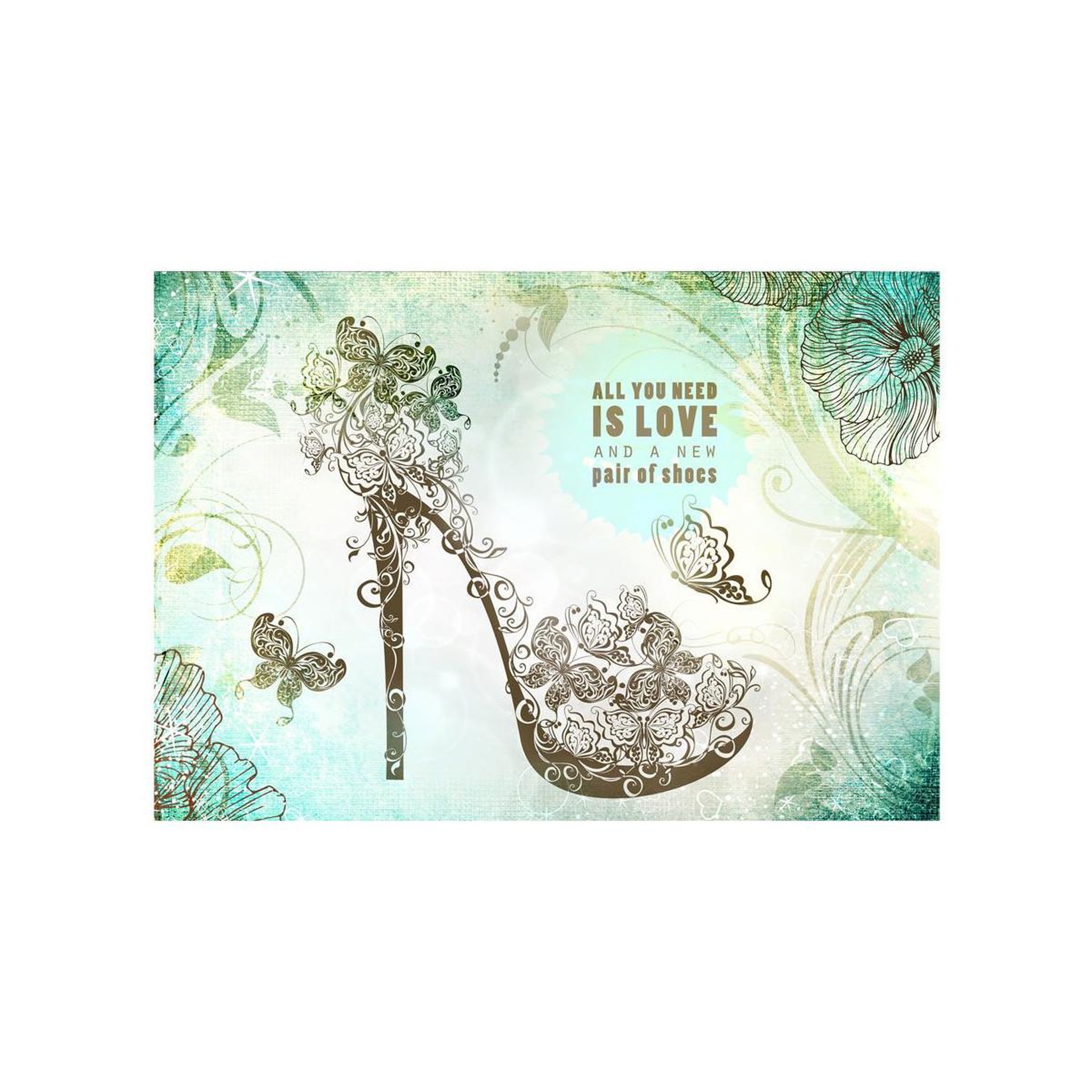 Voir la diapositive 2 : Paris Prix Papier peint  all you need is  a new pair of shoes