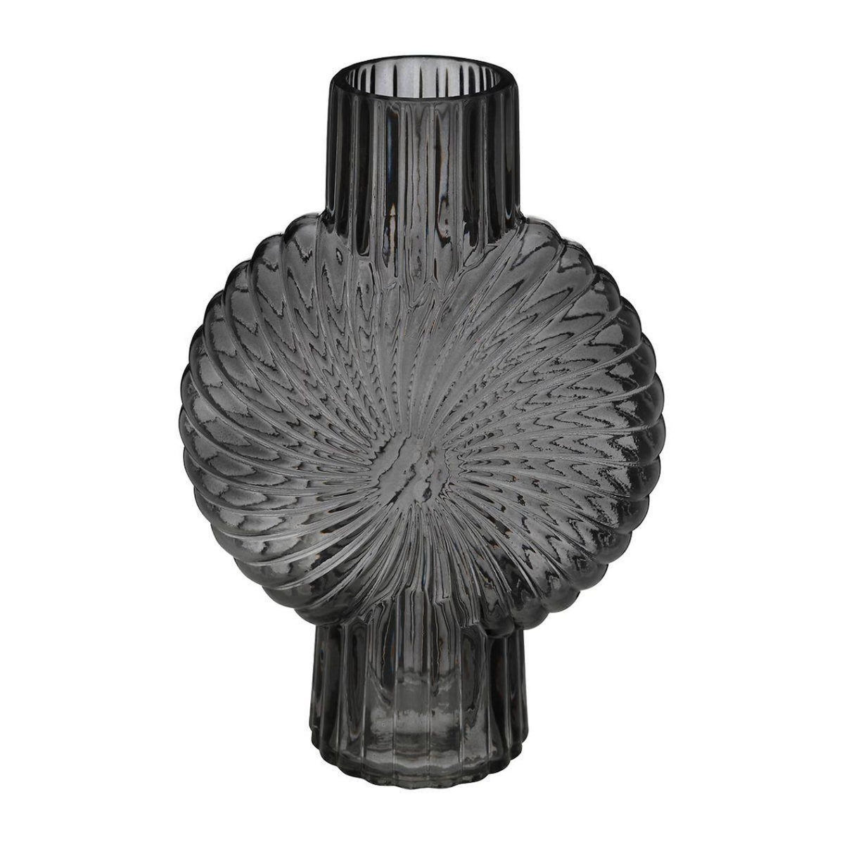 ATMOSPHERA Vase Design  Coquillage  32cm Gris