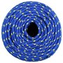 Voir la diapositive 3 : VIDAXL Corde de bateau Bleu 8 mm 25 m Polypropylene