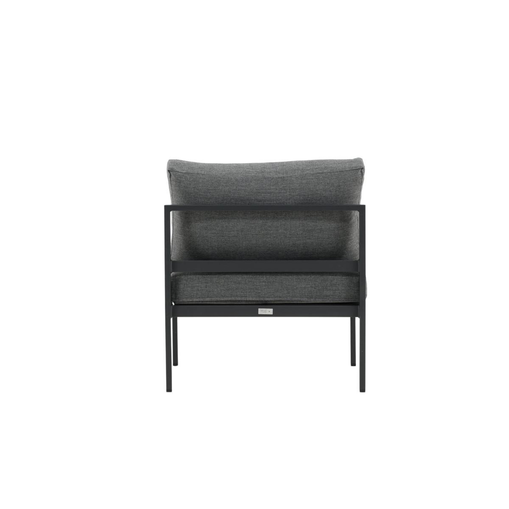 Voir la diapositive 6 : Paris Prix Module canapé de jardin  copacabana  74cm noir