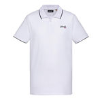 Schott Polo Blanc Homme Schott PAUL. Coloris disponibles : Blanc