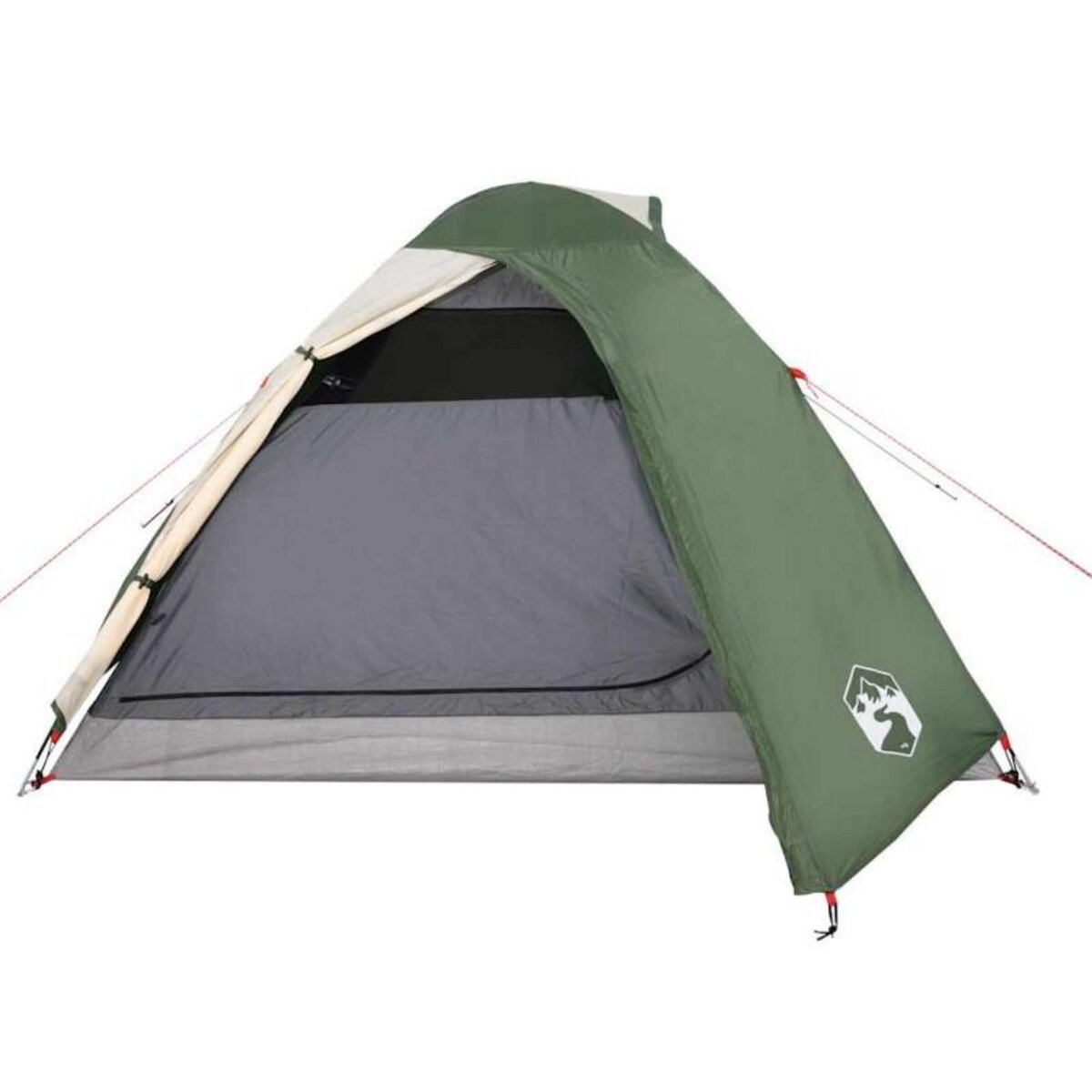 VIDAXL Tente de camping à dôme 2 personne vert imperméable