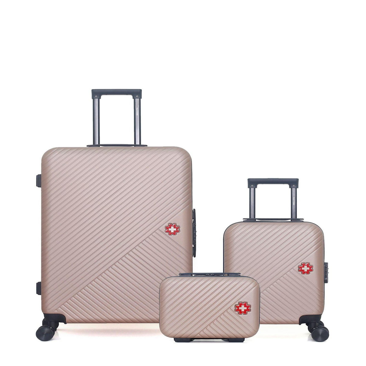 SWISS KOPPER SWISS KOPPER - LOT DE 3 - Valises grand format, cabine XXS et vanity SPIEZ