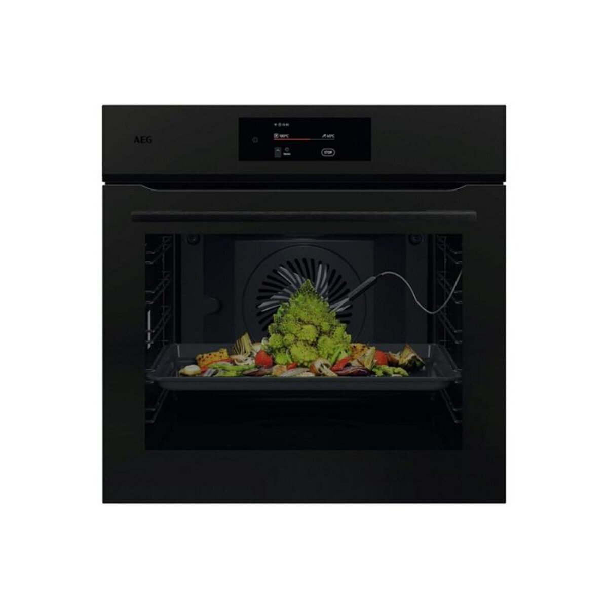 AEG Four encastrable Aeg NBE7P731AT Noir Mat