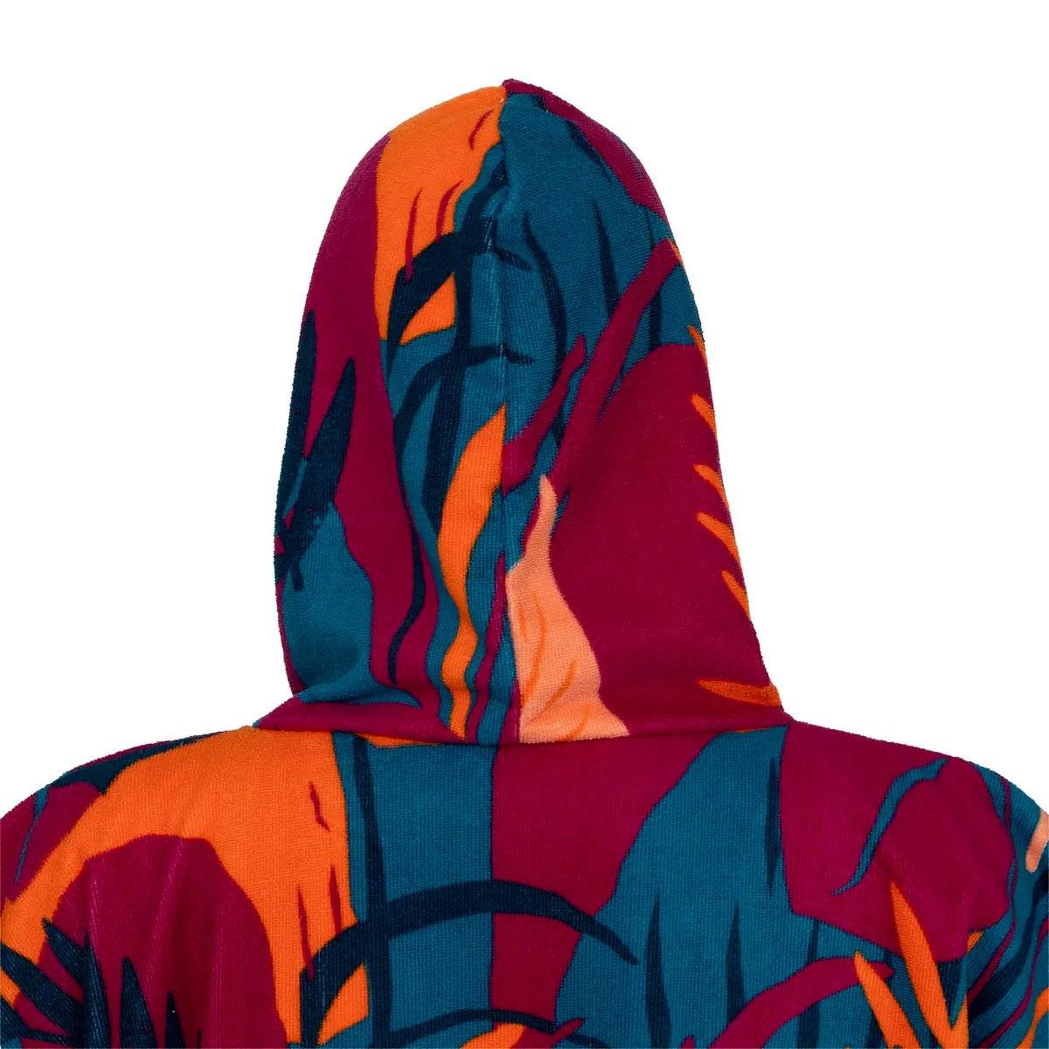 Voir la diapositive 4 : ATMOSPHERA Poncho de plage en microfibre  yucatan  80x100cm multicolore