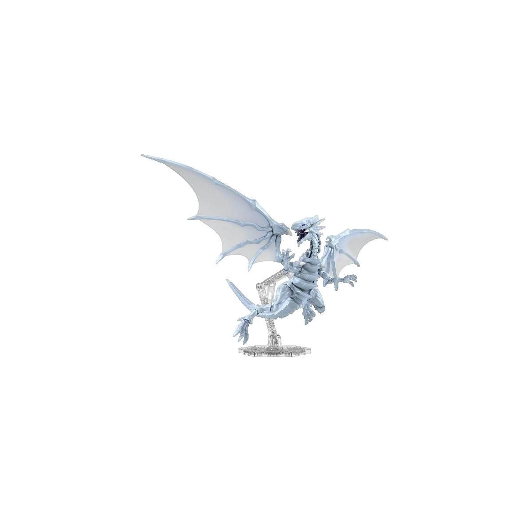 Voir la diapositive 2 : BandaÃ¯ Figurine articulée Bandai Dragon Blanc aux Yeux Bleus