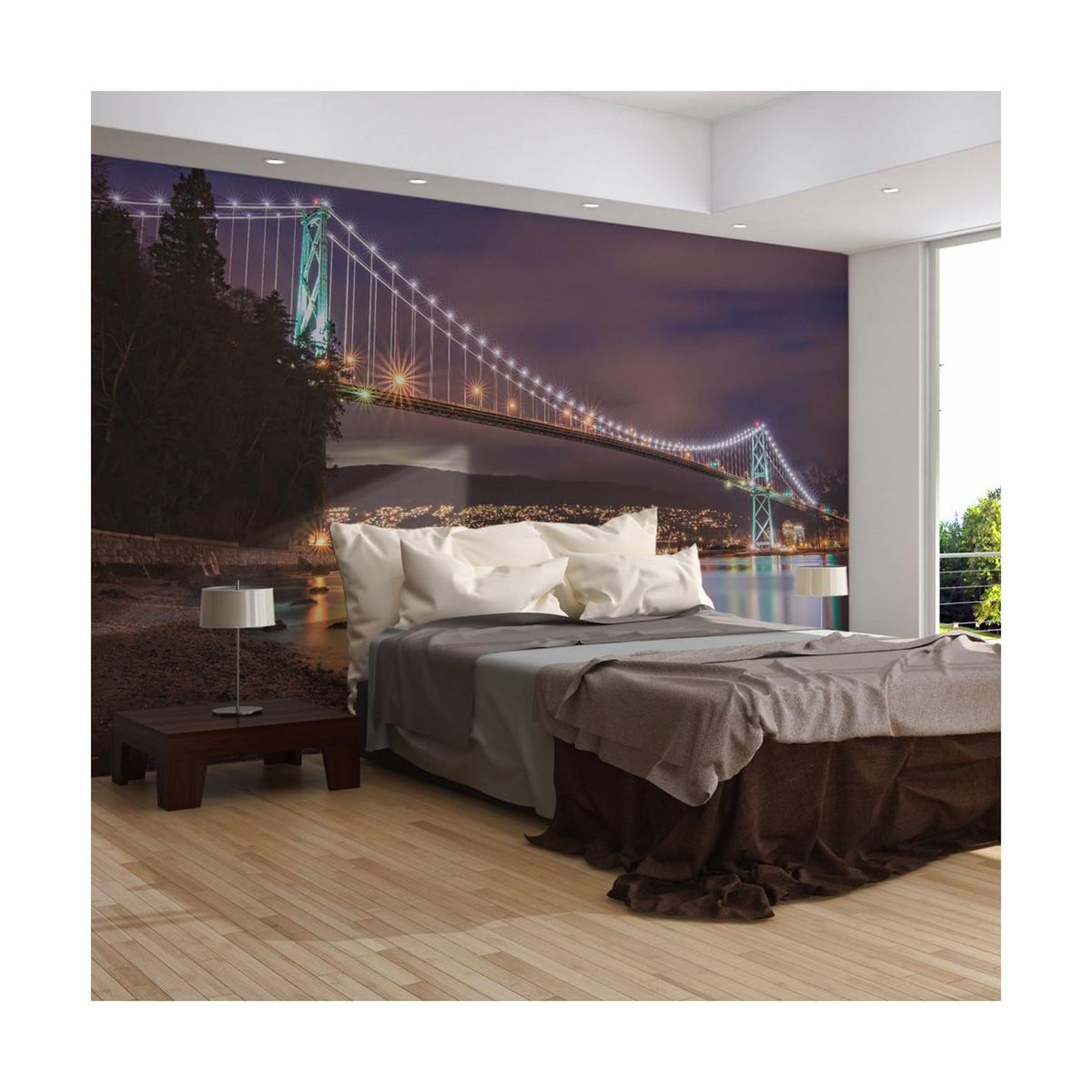 Paris Prix Papier peint  lions gate bridge vancouver canada ii  270x450cm