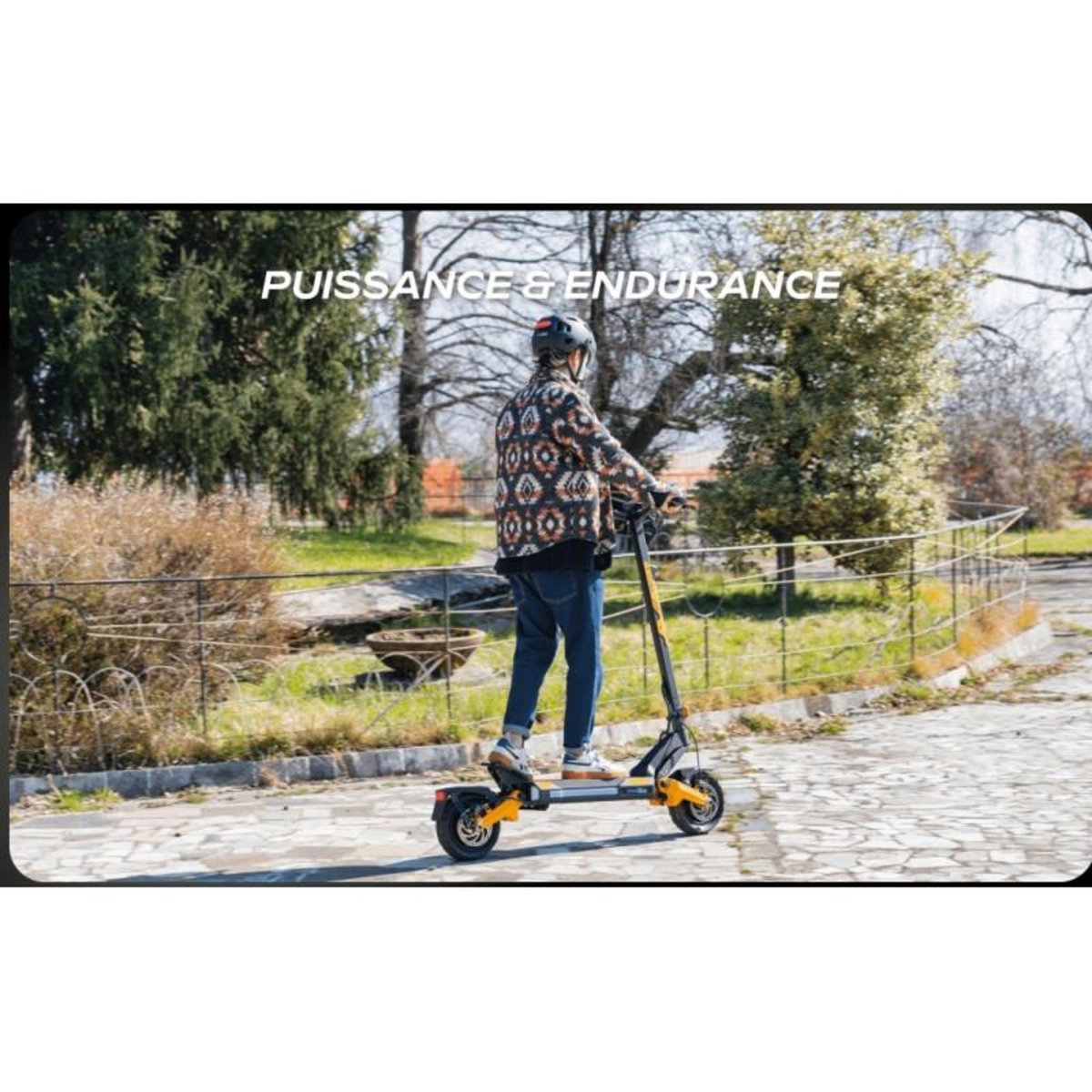 URBANGLIDE UrbanGlide 1000GT 2x2 – Trottinette électrique longue autonomie 100 km, batterie lithium 52V 23,4Ah, conçue pour trajets intensifs