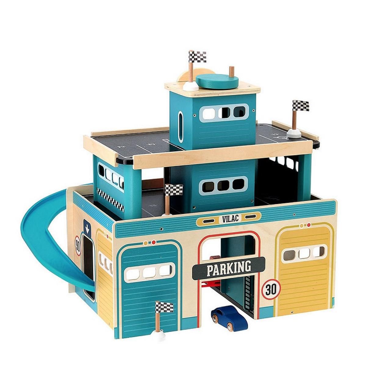 Vilac Garage en bois vintage, ity