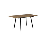 Paris Prix Table à Manger Extensible  Loka  110-150cm Marron