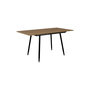 Voir la diapositive 1 : Paris Prix Table à Manger Extensible  Loka  110-150cm Marron