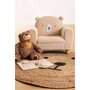 Voir la diapositive 3 : Atmosphera Kids Tapis enfant rond Ourson - Diam 100 cm - Jute