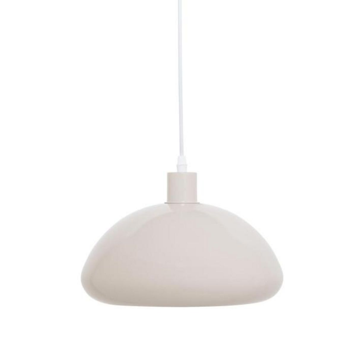 ATMOSPHERA Lampe Suspension Champignon  Savio  27cm Beige