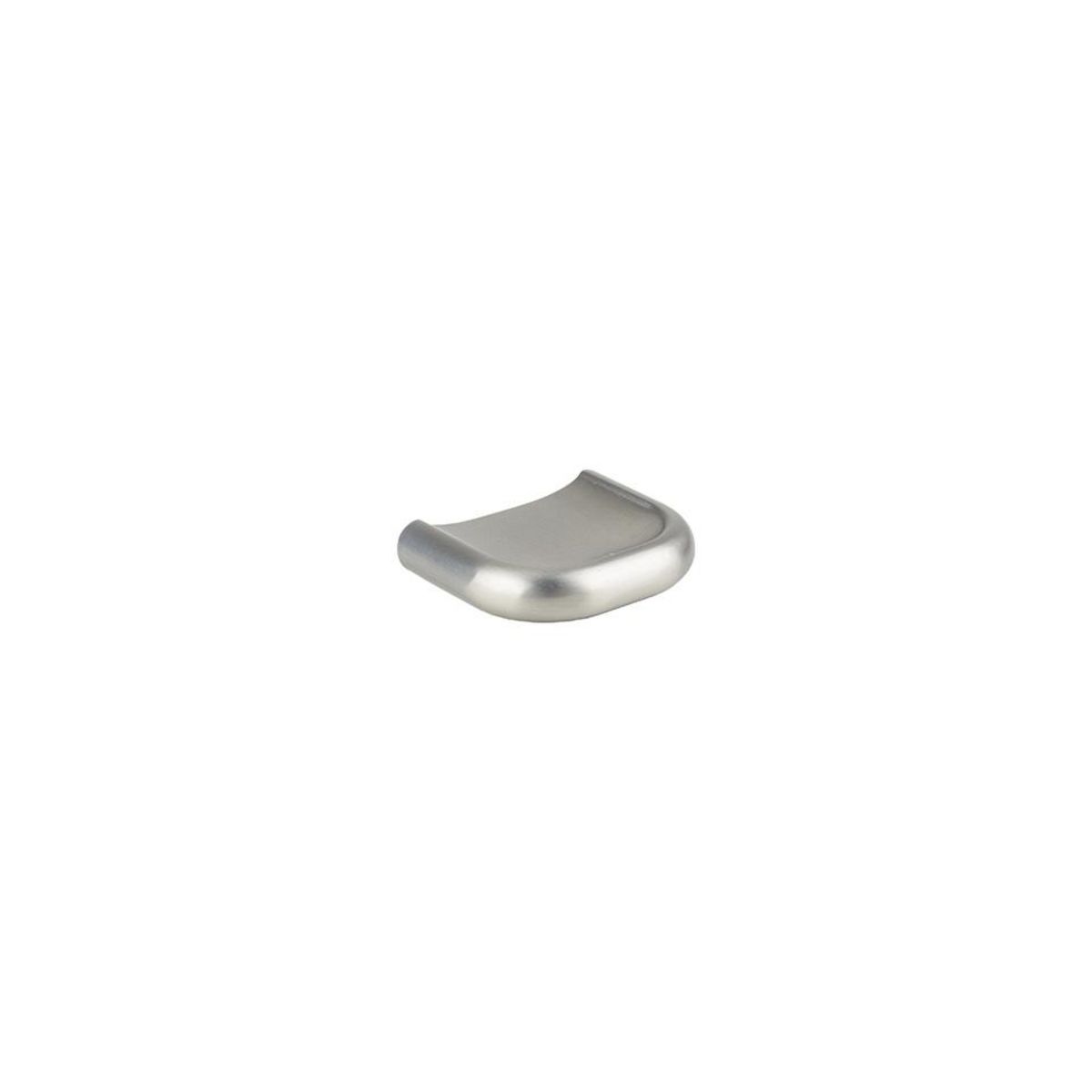 CENTRALE BRICO Bouton Tonk nickel poli - 39mm x 32mm