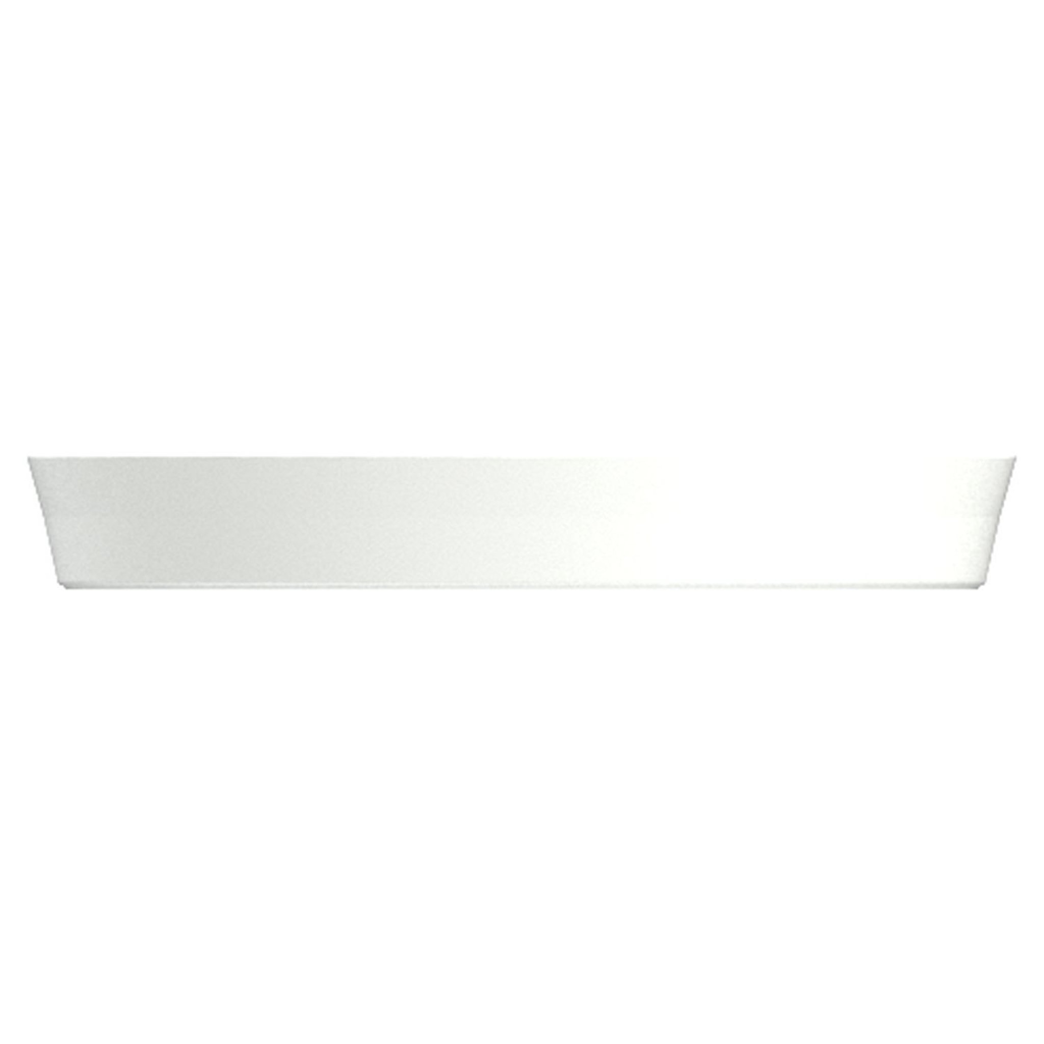 Voir la diapositive 2 : GARDENSTAR Soucoupe 26 cm pour pot horticole D40 cm blanc crème