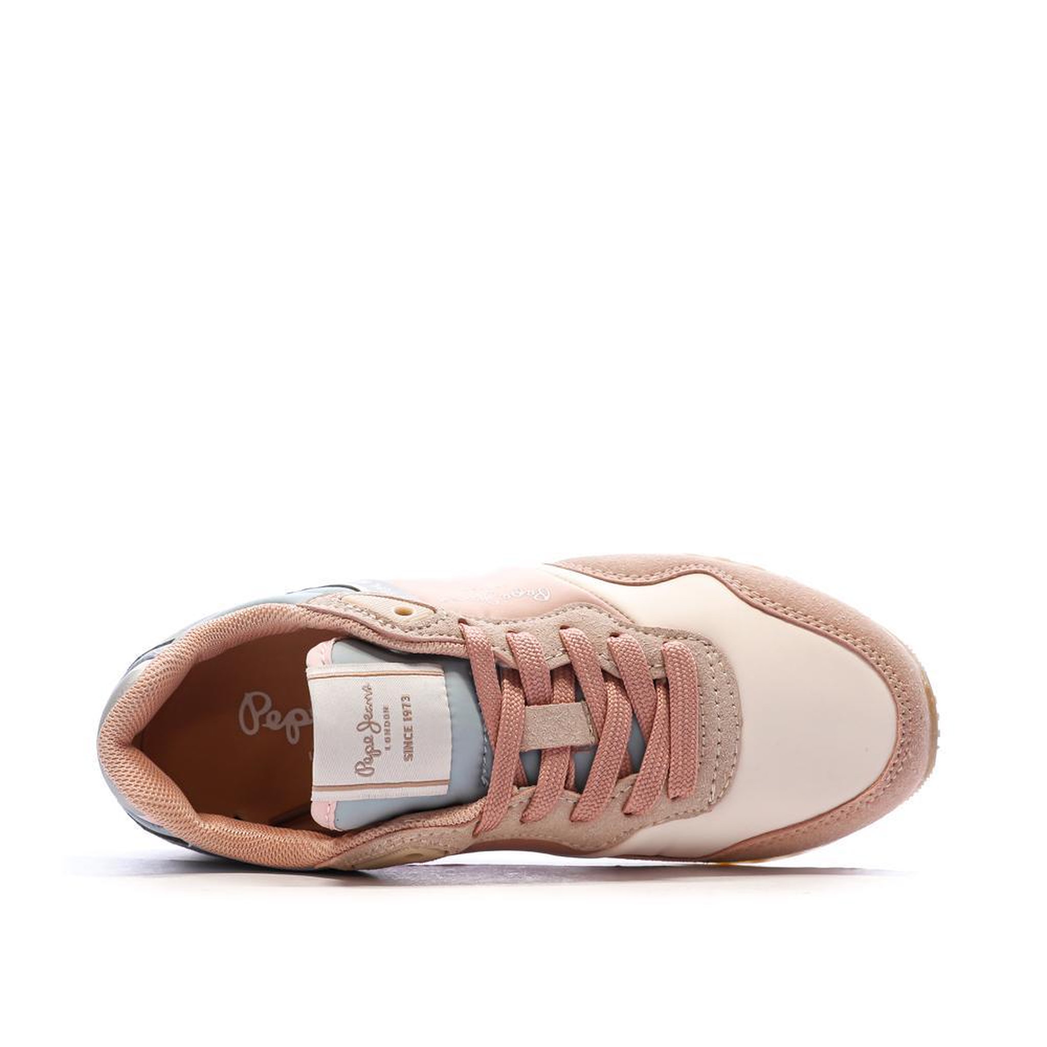 Voir la diapositive 4 : Pepe Jeans Baskets Rose Femme Pepe jeans London