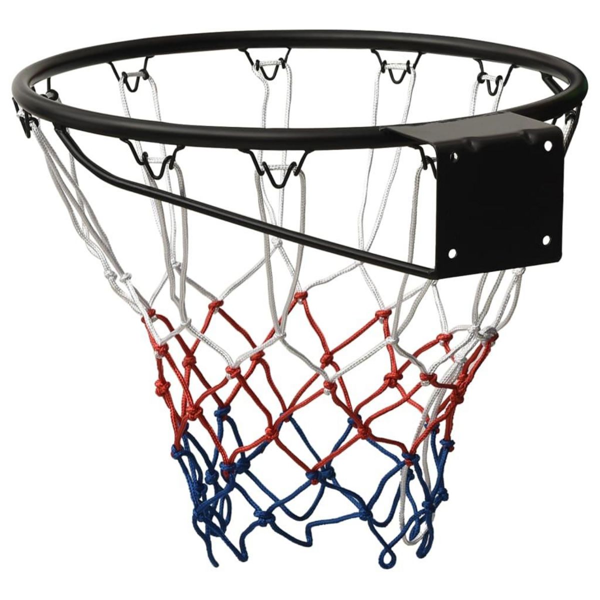 VIDAXL Cerceau de basket Noir 45 cm Acier