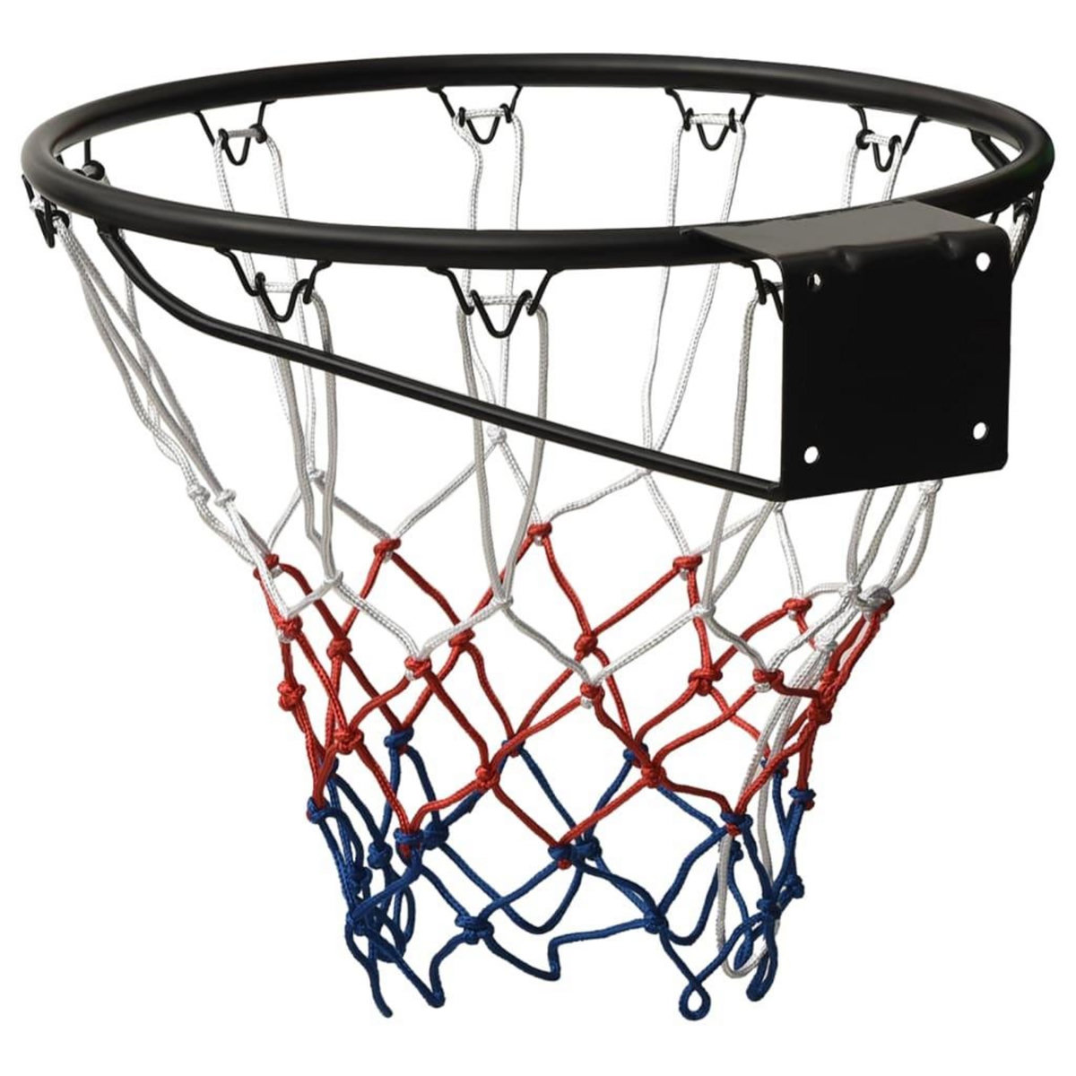 VIDAXL Cerceau de basket Noir 45 cm Acier