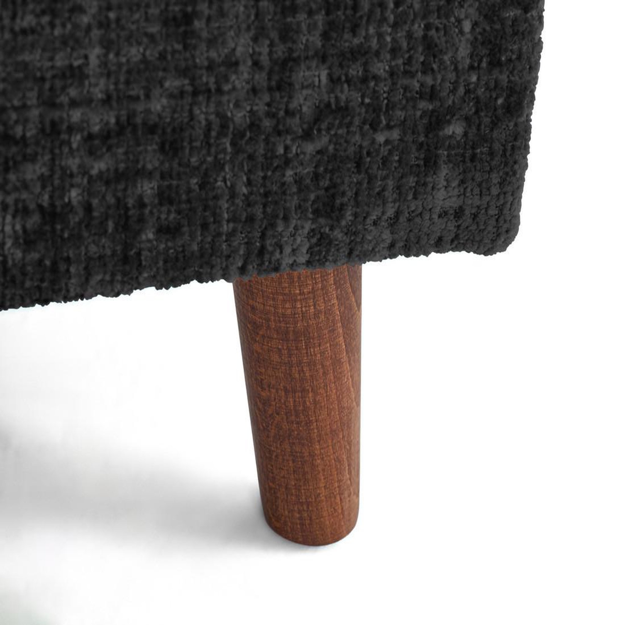 Voir la diapositive 5 : LISA DESIGN Rune - pouf en velours texturé
