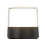 Lumisky Lampe de table sans fil BOLO Noir plastique H10cm