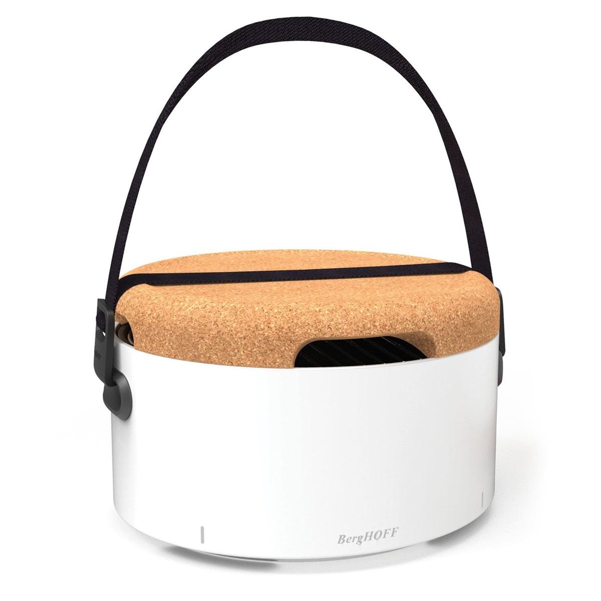 Voir la diapositive 1 : Berghoff Barbecue à charbon portable blanc - 2415600