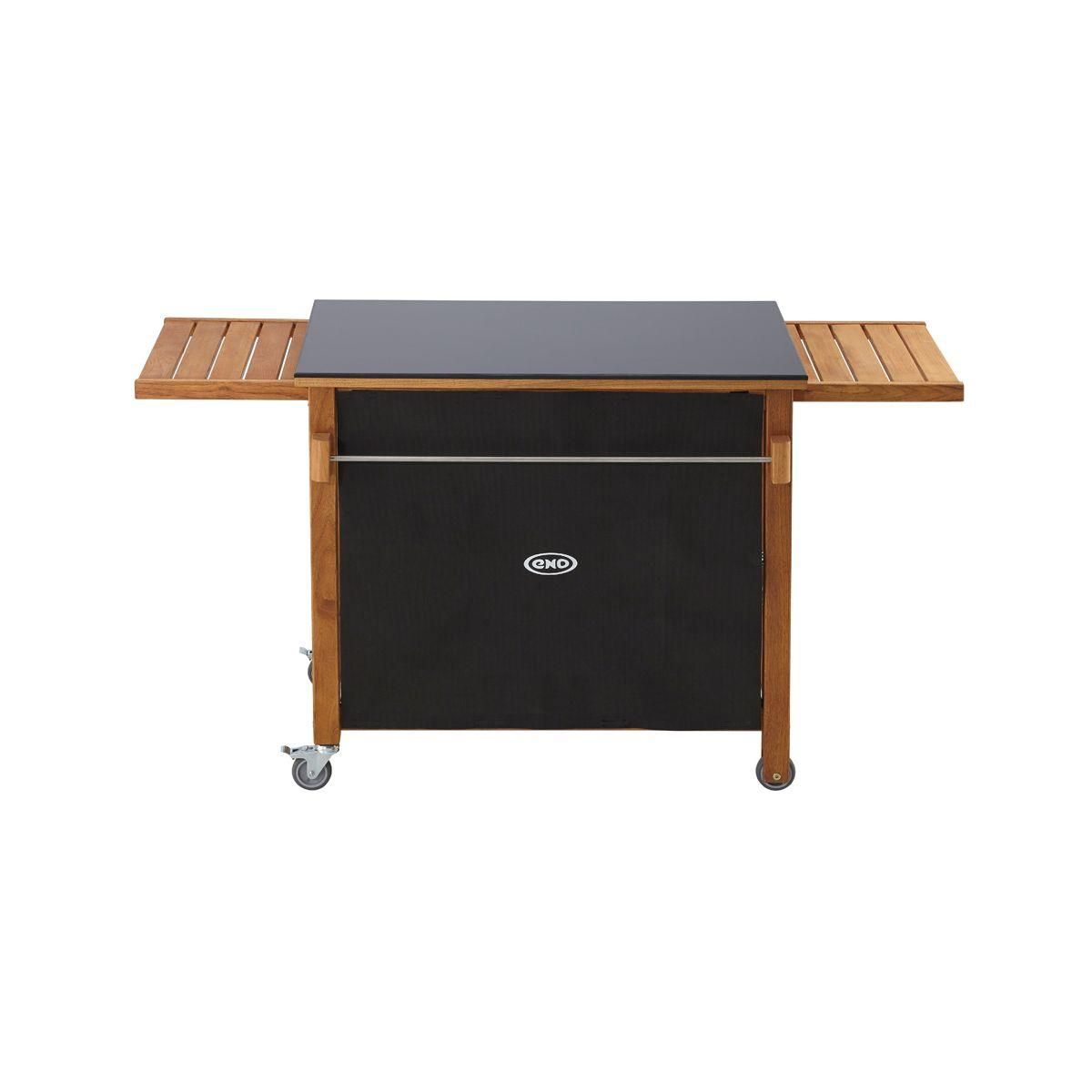 Eno Chariot Plancha Emile bois compatible plancha de 45 à 80 cm