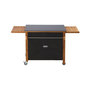 Voir la diapositive 2 : Eno Chariot Plancha Emile bois compatible plancha de 45 à 80 cm