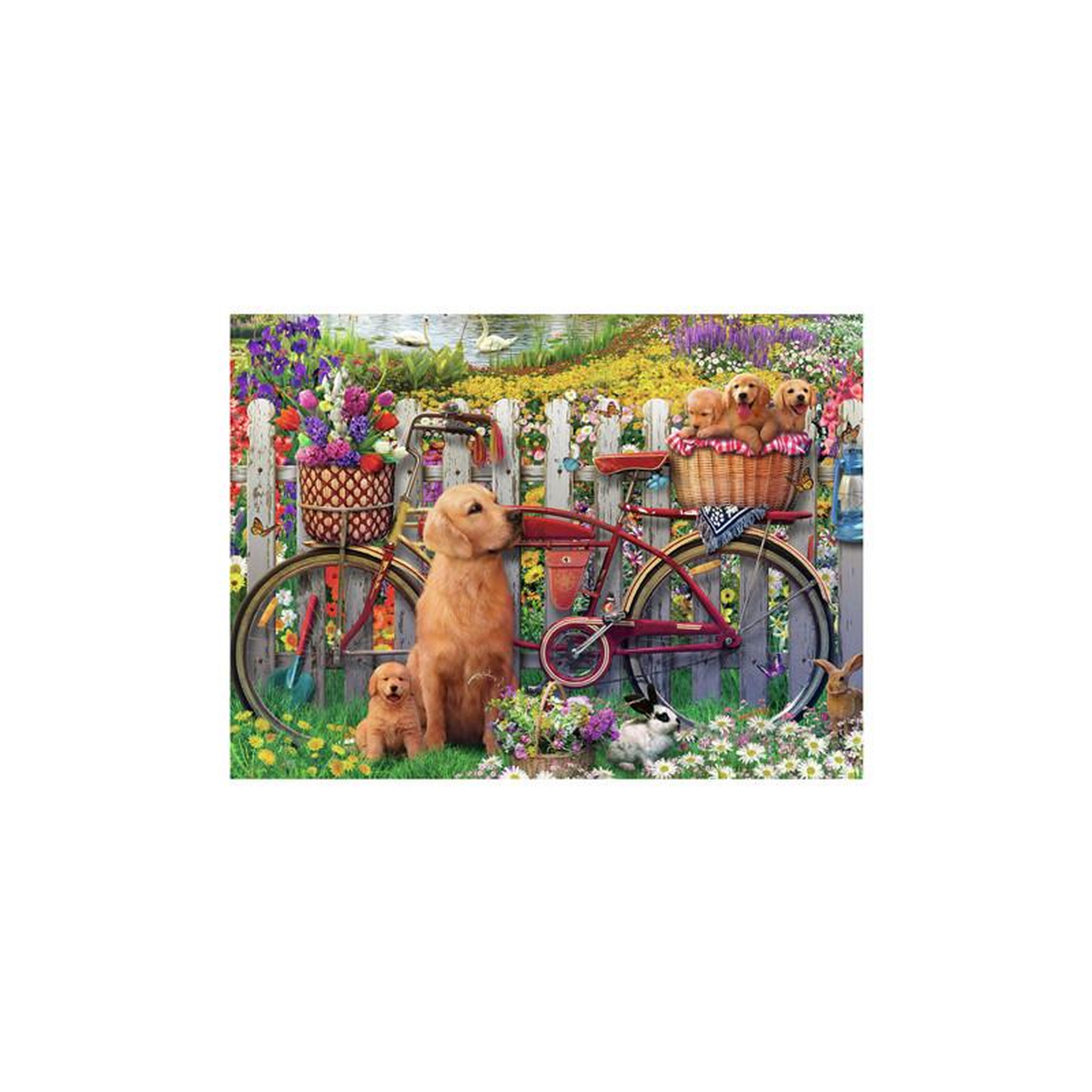 Voir la diapositive 2 : RAVENSBURGER Ravensburger - Jigsaw Puzzle Day Out in Nature, 500 pcs. 120002093
