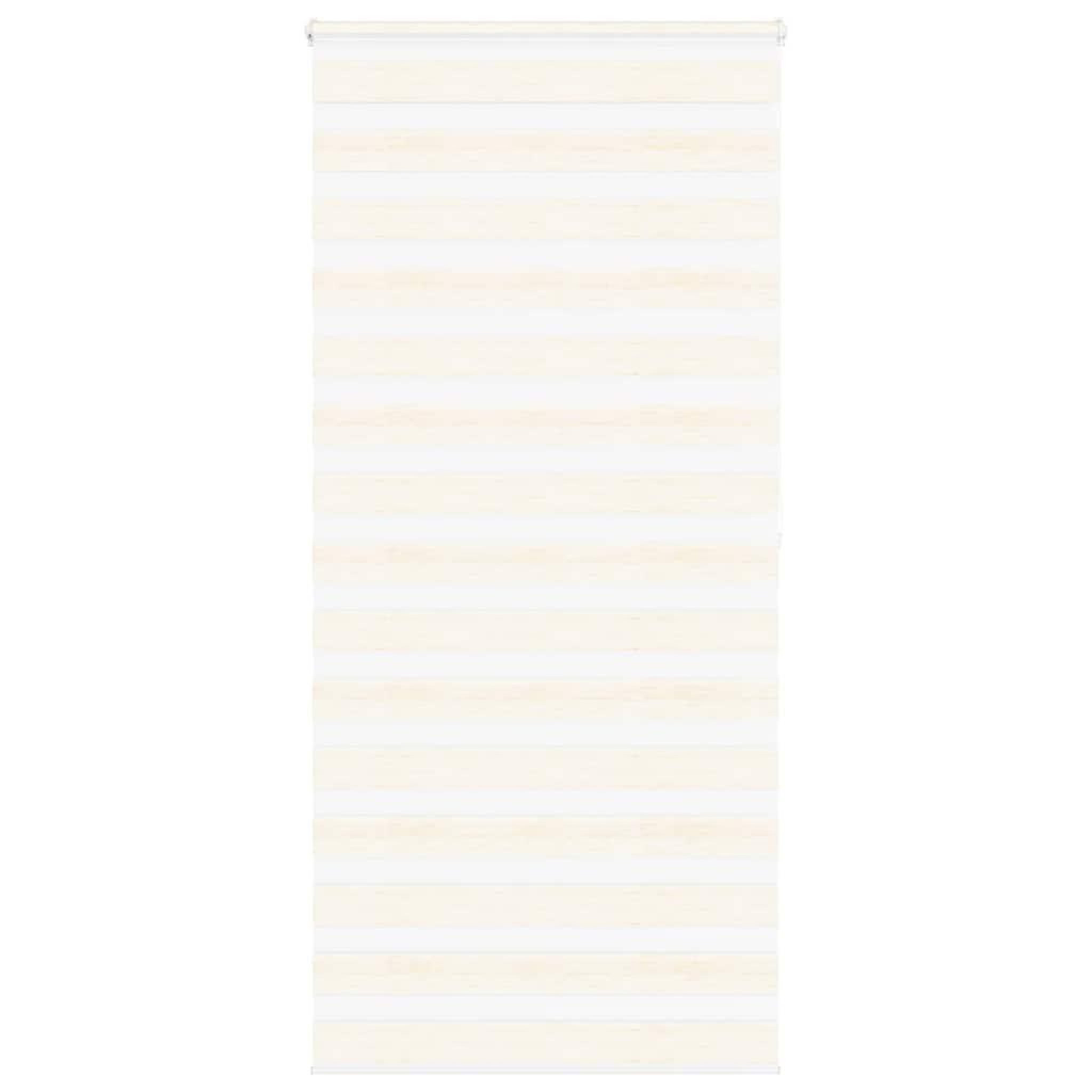 VIDAXL Store zebre beige marbre largeur du tissu 100,9 cm polyester