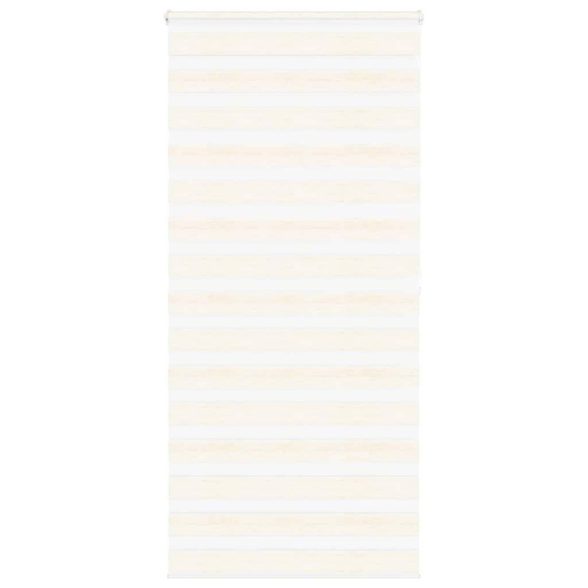 VIDAXL Store zebre beige marbre largeur du tissu 100,9 cm polyester