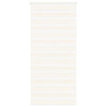 VIDAXL Store zebre beige marbre largeur du tissu 100,9 cm polyester