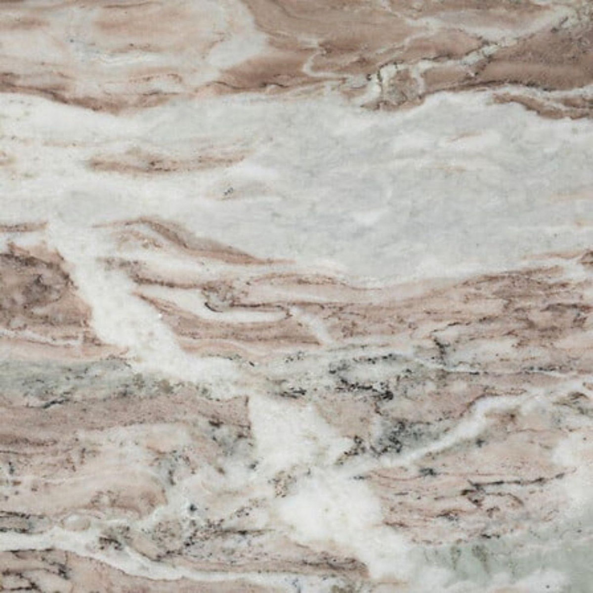 ATMOSPHERA Table basse en marbre et manguier COPPA - Beige