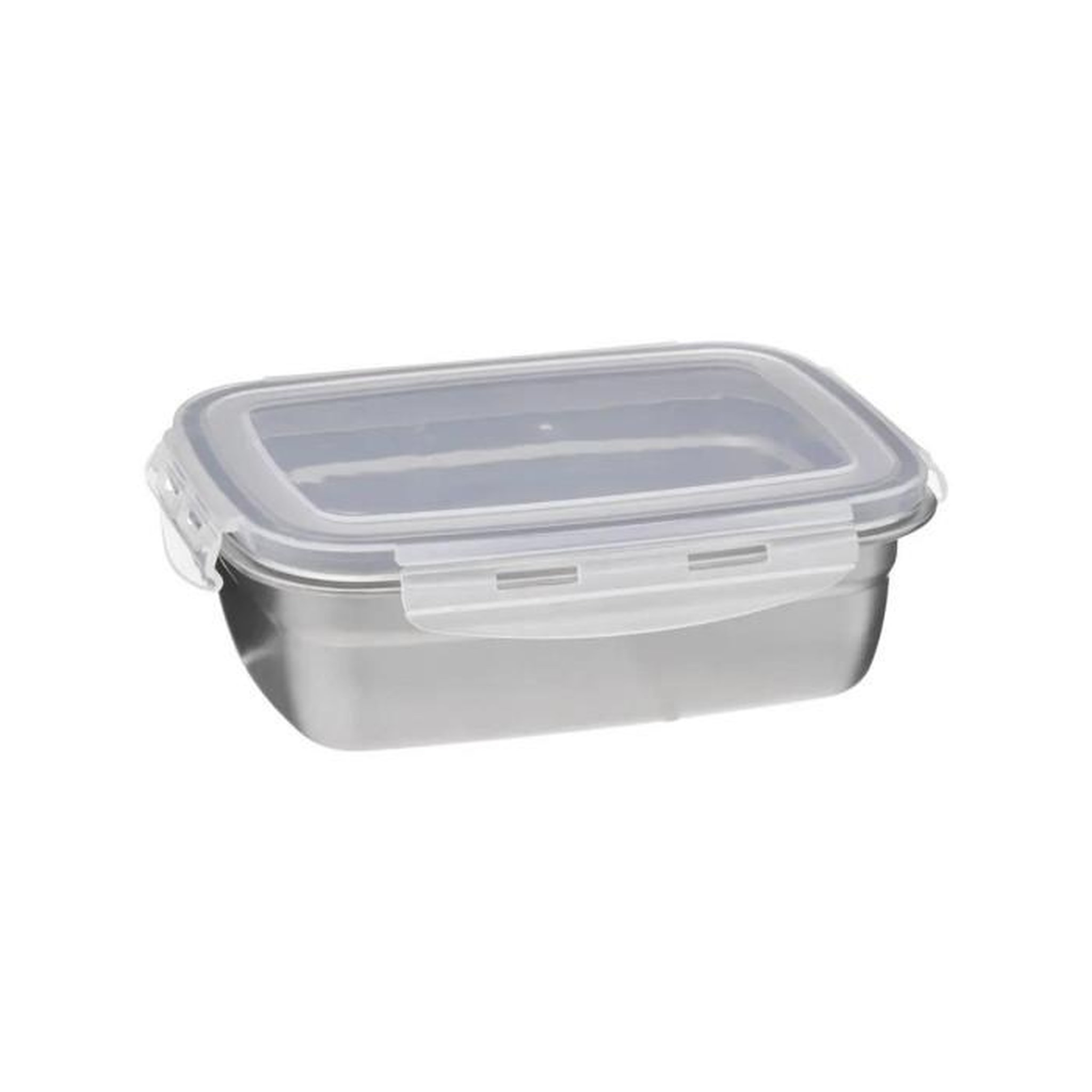 Voir la diapositive 3 : FIVE Lot de 3 Boîtes de Conservation  Clipeat  23cm Gris