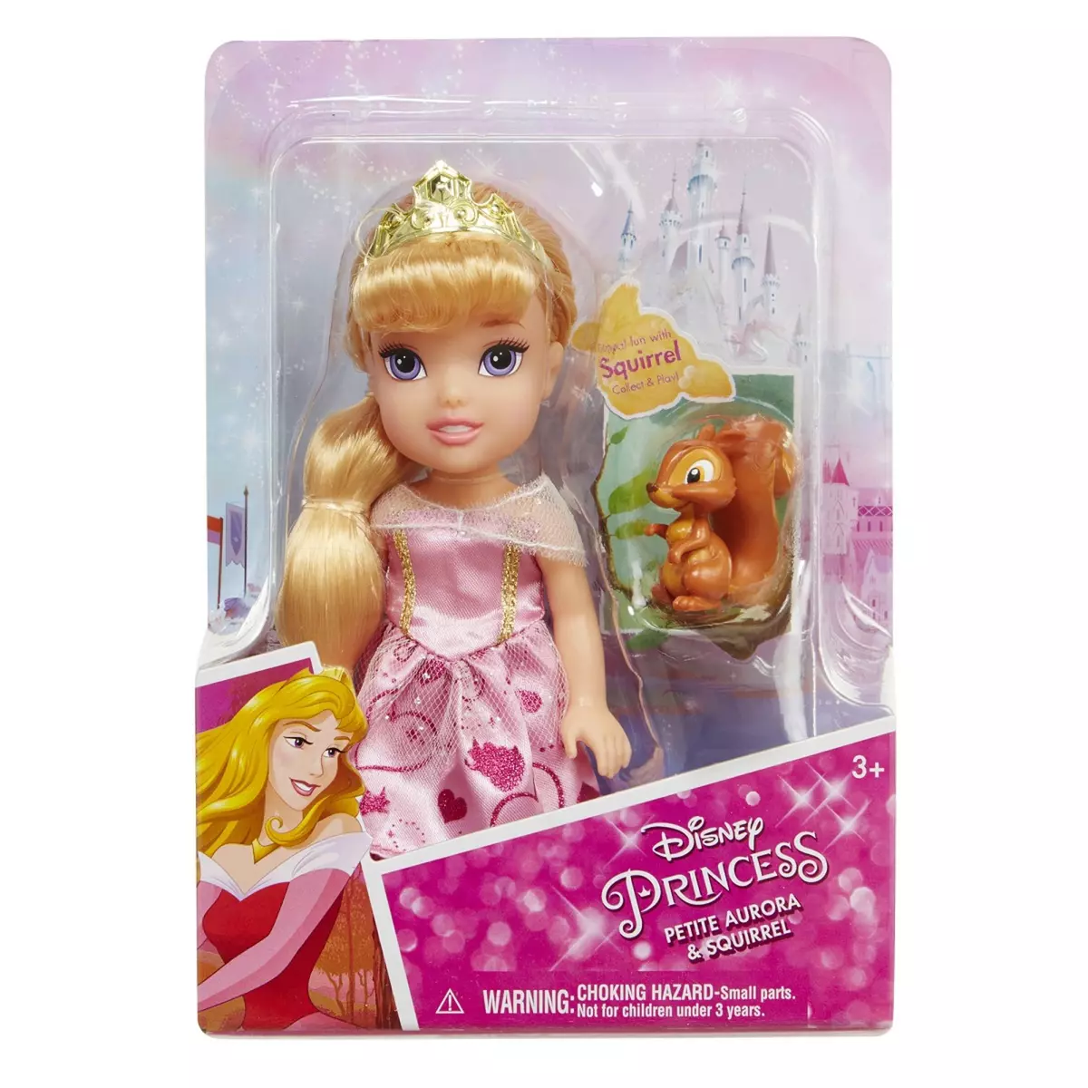 JAKKS PACIFIC Poupée Princesse Aurore 15cm - Disney