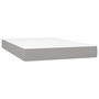 Voir la diapositive 2 : VIDAXL Matelas de lit a ressorts ensaches Gris clair 120x200x20 cm