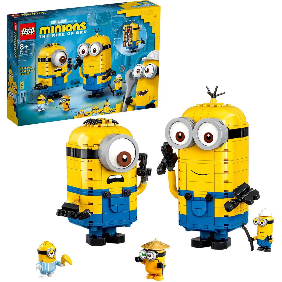 LEGO Minions 75551 - Maxi-Minions et leurs repaires