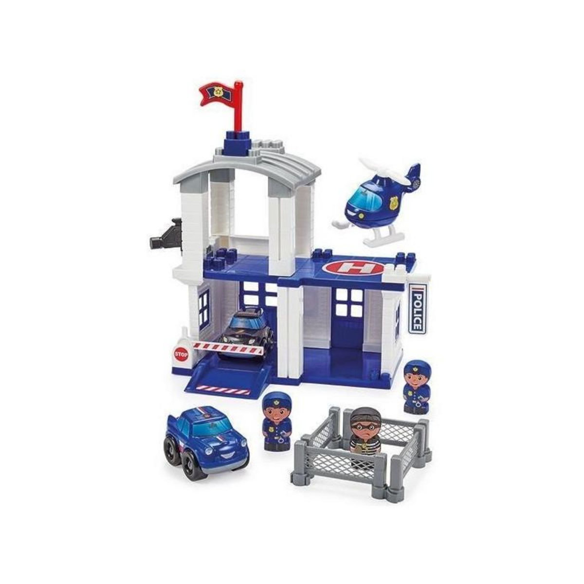 Ecoiffier Station de Police - construction en briques - des 18 mois - Abrick