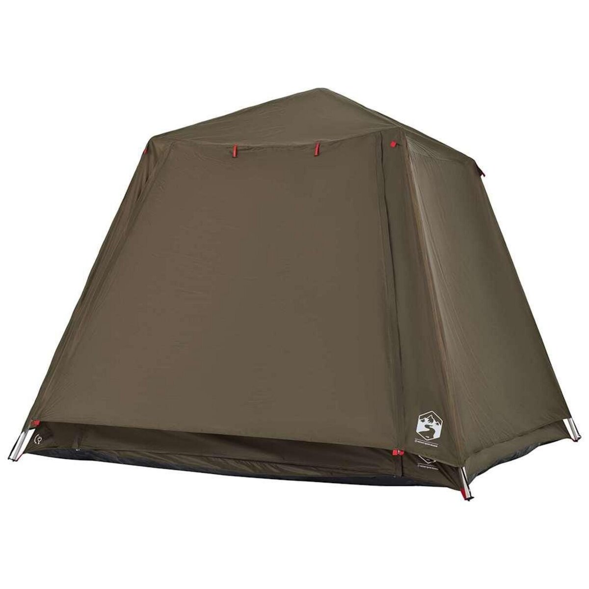 VIDAXL Tente de peche 4 personnes vert olive liberation rapide