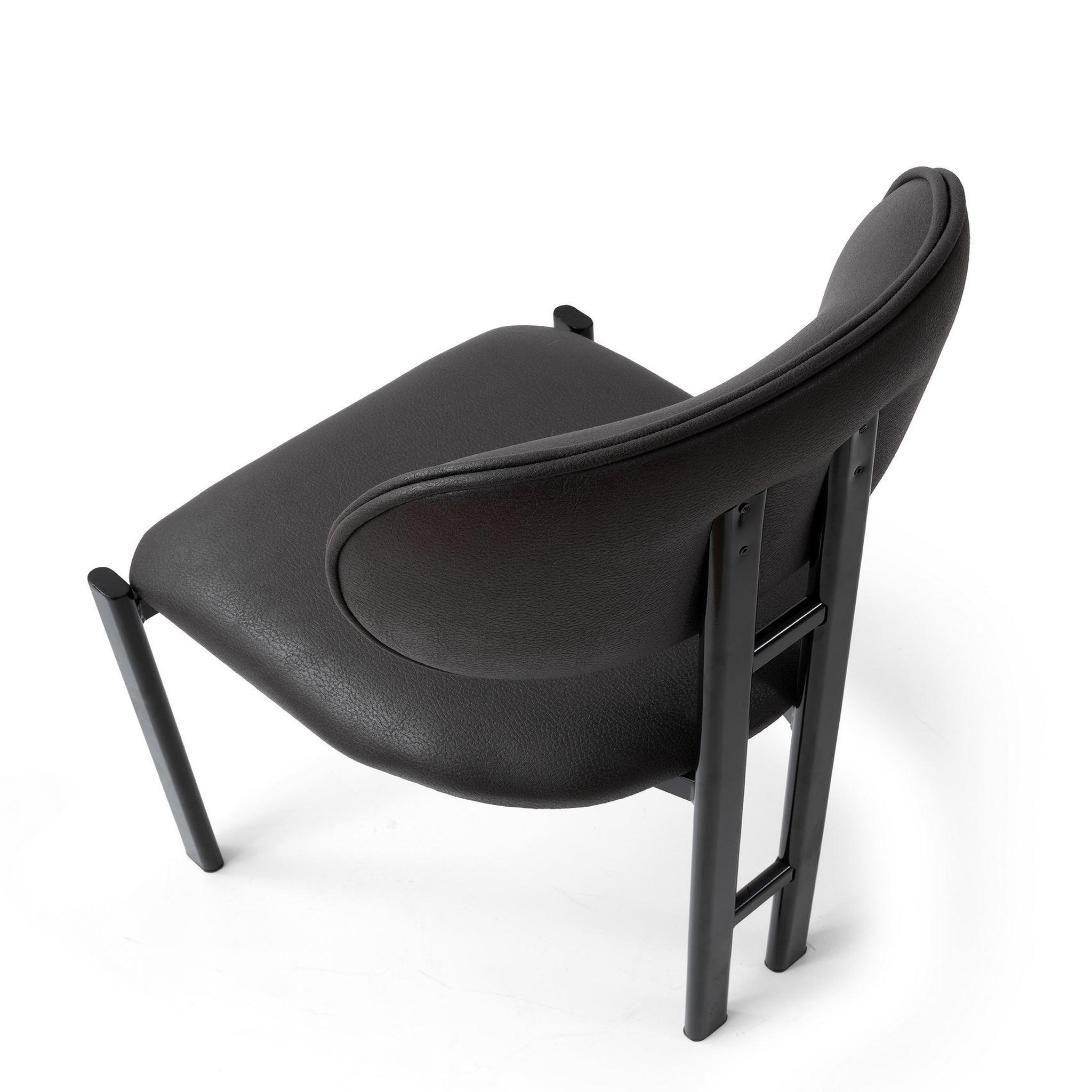 Voir la diapositive 5 : Habitat et Jardin Ensemble de chaises (2 pièces) en métal  muriz  - anthracite