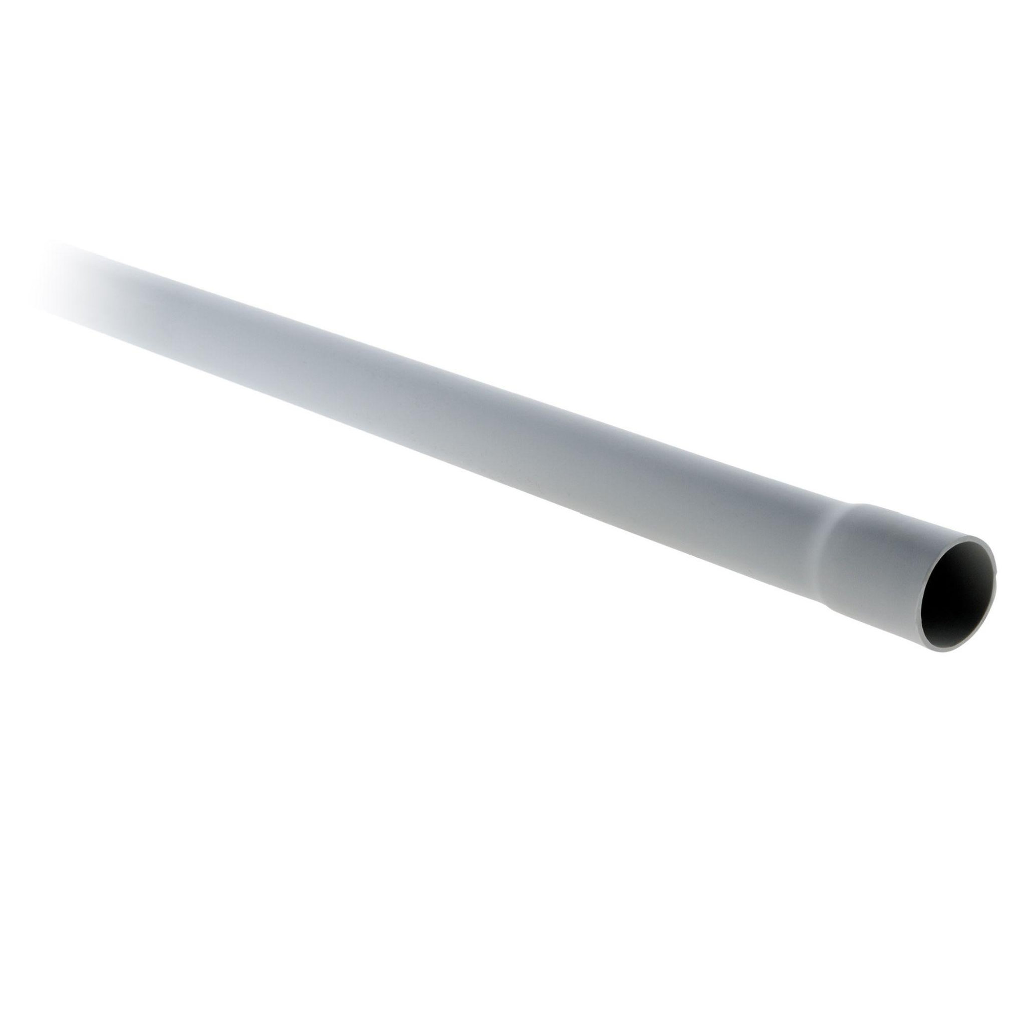ZENITECH Tube IRL Tulipé Ø16 Longueur 2m Gris