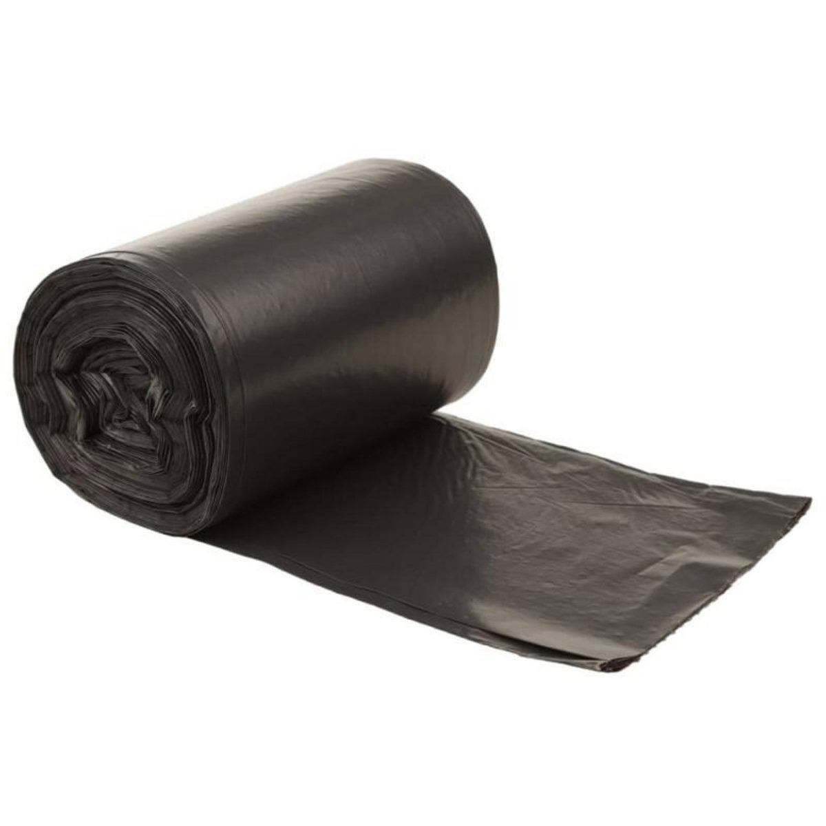 VIDAXL Sacs poubelles 250 pcs noir 60 L