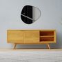 Voir la diapositive 6 : Paris Prix Meuble TV 2 Portes  Fiftees  136cm Naturel