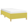 Voir la diapositive 3 : VIDAXL Cadre de lit sans matelas vert 90x190 cm tissu