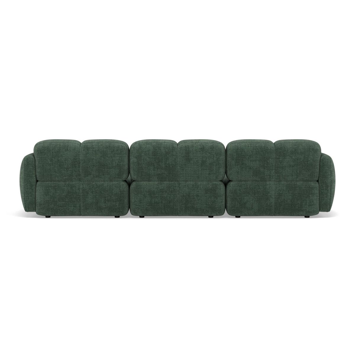 LISA DESIGN Grace - canapé modulable 3 places en velours texturé