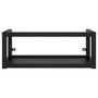 Voir la diapositive 3 : VIDAXL Cadre de lavabo de salle de bain mural Noir 79x38x31 cm Fer